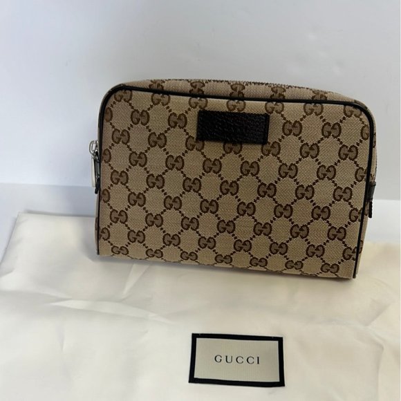 Gucci Handbags - Gucci GG Guccisima Canvas Beige Belt Bag